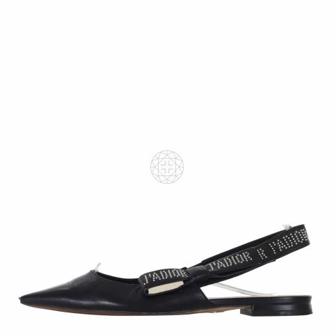 Dior best sale slingback flats